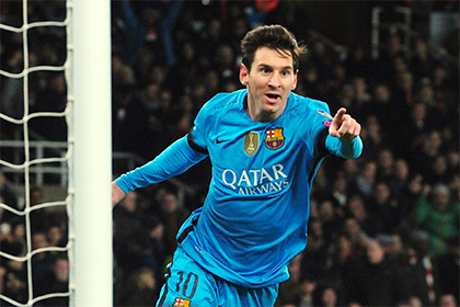 Лионель Месси впервые забил голкиперу Чеху