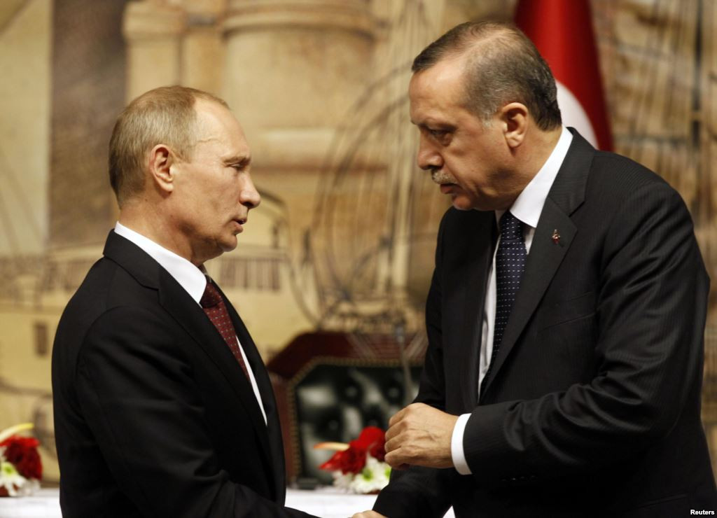 Президенты России и Турции обсудили сирийский вопрос
