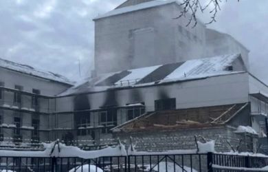 Взрыв и пожар в центре подготовки МВД: пострадали девять человек