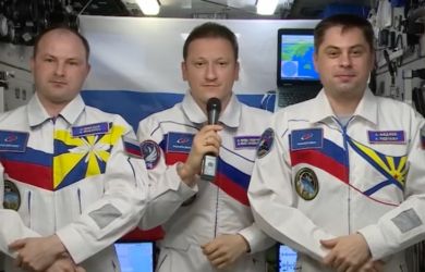 Космонавты Роскосмоса с борта МКС поздравили россиян с Днем России: «Сила России — в единстве»
