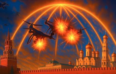 «Бить нещадно, не заморачиваясь, без пощады!» — Генерал отреагировал на атаки дронов на Москву