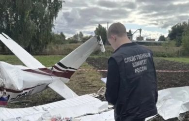 В Татарстане самолет упал в огород. Подробности происшествия